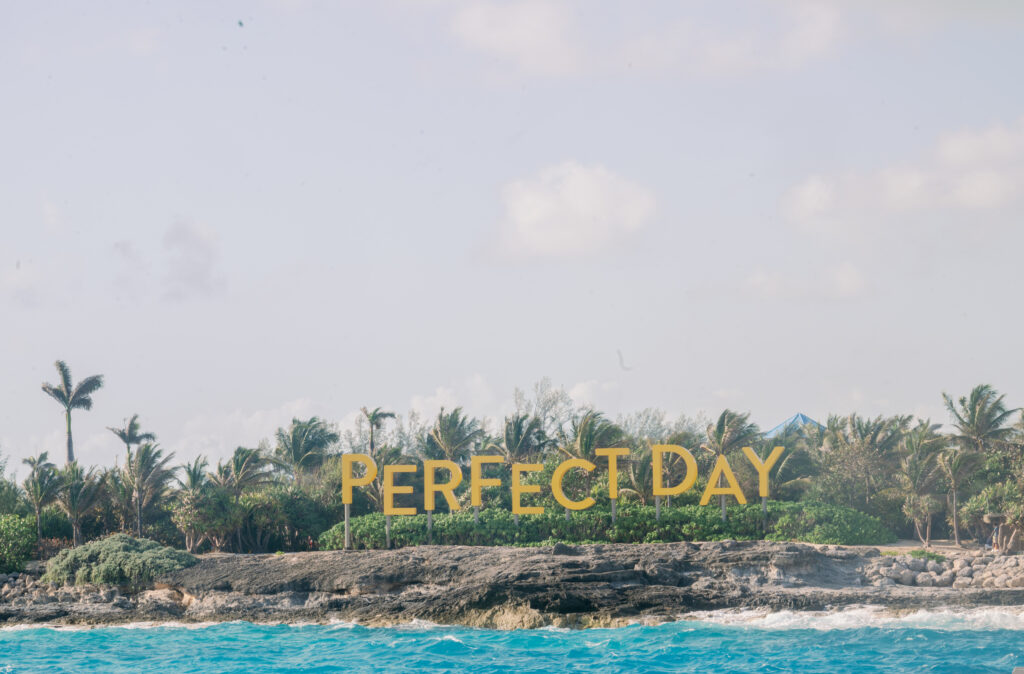 Perfect day at Coco Cay in the Bahamas